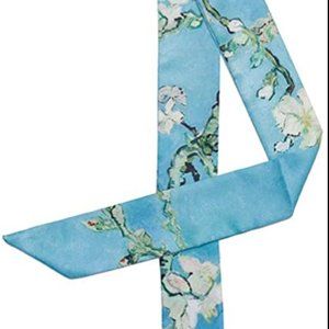 Van Gogh Painting Scarf - Almond Blossoms! - 36 inches long